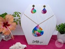 Parure multicolore