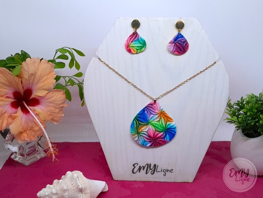 [PA55.0002] Parure multicolore